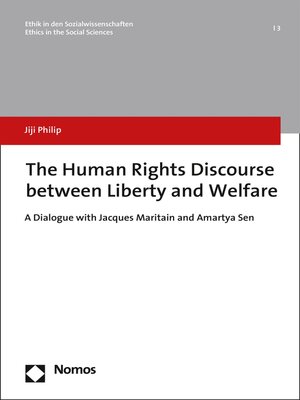 cover image of The Human Rights Discourse between Liberty and Welfare